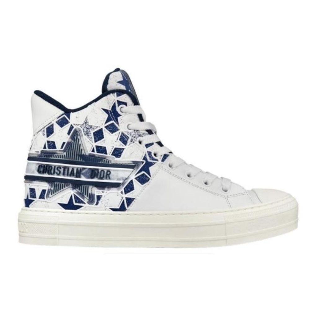 Authentic Christian Dior high top star sneaker - Picture 2 of 10